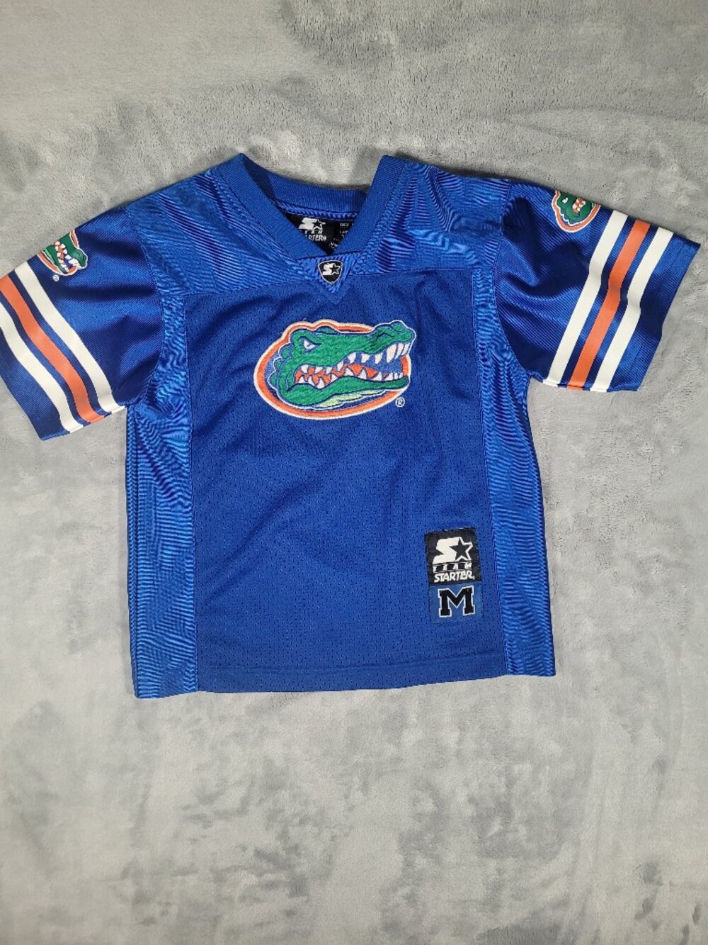 Florida Gators Kids Football Jersey Size M 5-6 Team Starter Blue🔥FAST SHIP🔥